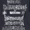 Diy Metal T-shirtar ”Black White” 641675TPVO31569
