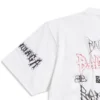 Diy Metal T-shirtar ”White Black Red” 641675TPVO29065