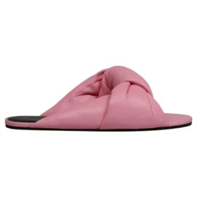 Drapiga lädersandaler ”Pink” 636576WA2M05048