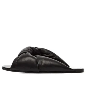 Drapiga platta sandaler ”Black” 636576WA2M01000