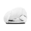 Drapiga platta sandaler ”White” 636576WA2M09002