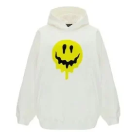 Drip Peace-luvtröja, stor storlek, ”White” 651799TKVA2863932
