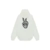 Drip Peace-luvtröja, stor storlek, ”White” 651799TKVA2863932