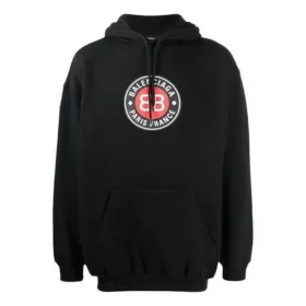 Dubbel B-logotyptryck Herr Svart 570811TJVD71000