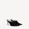 Duchesse-mule för dam i svart