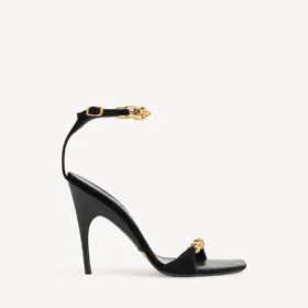 Duchesse-sandal för dam i svart