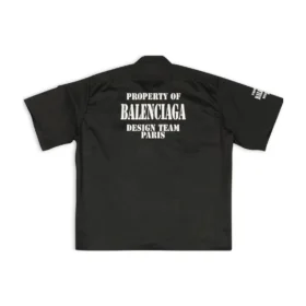 Egenskaper hos kortärmad oversized-tröja ”Black” 704387TKP241000