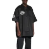 Egenskaper hos kortärmad oversized-tröja ”Black” 704387TKP241000