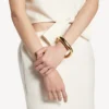Eisa-armband för damer i glänsande guld
