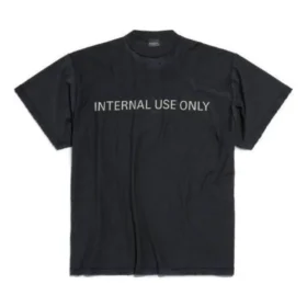 Endast för internt bruk T-shirt med ut-och-in-design ”Black” 787358TQVU21083