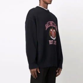 Est. 1917 College Logo Crewneck-tröja ”Black” 675267T32178065