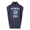Est. 1917 College Logo Oversized ärmlös hoodie ”Navy” 697875TMV964140
