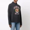 Est. 1917 College Logo Print Luvtröja ”Black” 674685TLV891076