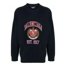 Est. 1917 College Logo tröja med rund hals ”Black” 675267T32171000