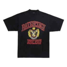 Est. 1917 Crest Logo T-shirt ”Black” 739784TOVK11055