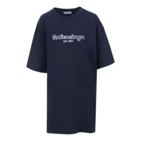 EST. 1917 Oversized bomullst-shirt ”Dark Blue” 583218TFV44