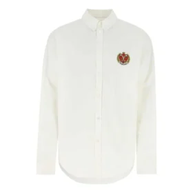 Est. 1917 T-shirt med collegelogotyp ”Vit” 675640TYB189000