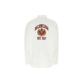 Est. 1917 T-shirt med collegelogotyp ”Vit” 675640TYB189000