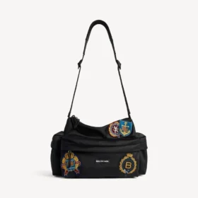 Explorer multipocket weekender small för herr i svart/flerfärgad