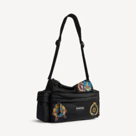 Explorer multipocket weekender small för herr i svart/flerfärgad
