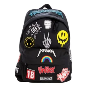Explorer-ryggsäck med Gamer-märken ”Black” 656326-2JMXX-1000