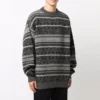 Fair Isle-tröja med rund hals ”Grey” 675280T16121240