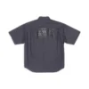 Fashion Institute kortärmad skjorta i stor storlek ”Dark Grey” 703846TYB181270