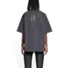 Fashion Institute kortärmad skjorta i stor storlek ”Dark Grey” 703846TYB181270