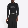 Fashion Institute långärmad T-shirt, medium passform ”Black” 698124TMVH51073