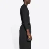 Fashion Institute långärmad T-shirt, medium passform ”Black” 698124TMVH51073