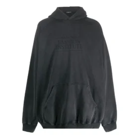 Fashion Institute Oversized-luvtröja ”Washed Black” 697879TMVK18190