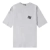 FBI Oversized T-shirt ”Heather Grey Black” 681314TLVG91380
