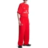 Fotbollsbyxor i baggy-stil ”Red White” 777708TPVW36643