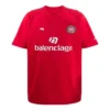 Fotbollst-shirt i oversized-modell ”Red White” 641658TJV516540