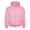 Fruity Zip-Up Luvtröja ”Faded Dirty Pink” 803264TRVS59568