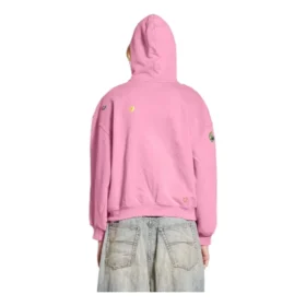 Fruity Zip-Up Luvtröja ”Faded Dirty Pink” 803264TRVS59568