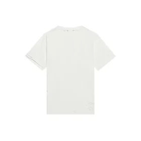 FW21 T-shirt med logotryck, vit 661705TKVF19081