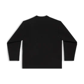 FW23 Kofta ”Svart dubbelsidig ulltröja” 771671T16751000