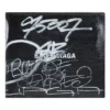 Fyrkantig, vikbar graffitiplånbok ”Black White” 594549210LH1090
