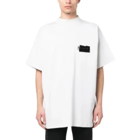 Gaffer Logo T-shirt i stor passform ”Ecru” 712398TNVG19592