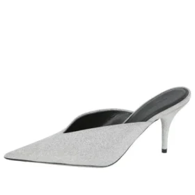 Glitter Knife Slingback ”Silver” 579279WA7018163