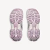 Glittrande Runner-sneakers för dam i vitt/lila/rosa