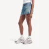 Glittrande Runner-sneakers för dam i vitt/lila/rosa