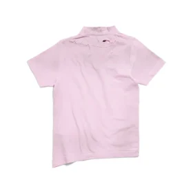 Gothic Type krympt T-shirtar ”Light Pink” 788246TQVJ55708