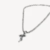 Gotiskt ormhalsband i antiksilver Gotiskt ormhalsband i antiksilver
