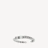 Gourmette-armband med BB Icon i antiksilver