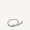 Gör-det-själv-armband med dragkedja i glänsande silver/antik silver/svart Gör-det-själv-armband med dragkedja i glänsande silver/antik silver/svart
