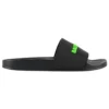 Gummisandaler ”Black Fluo Green” 565826W1S811030