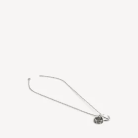 Halsband med ankarmotiv i antiksilver