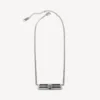 Halsband med BB Icon i antiksilver